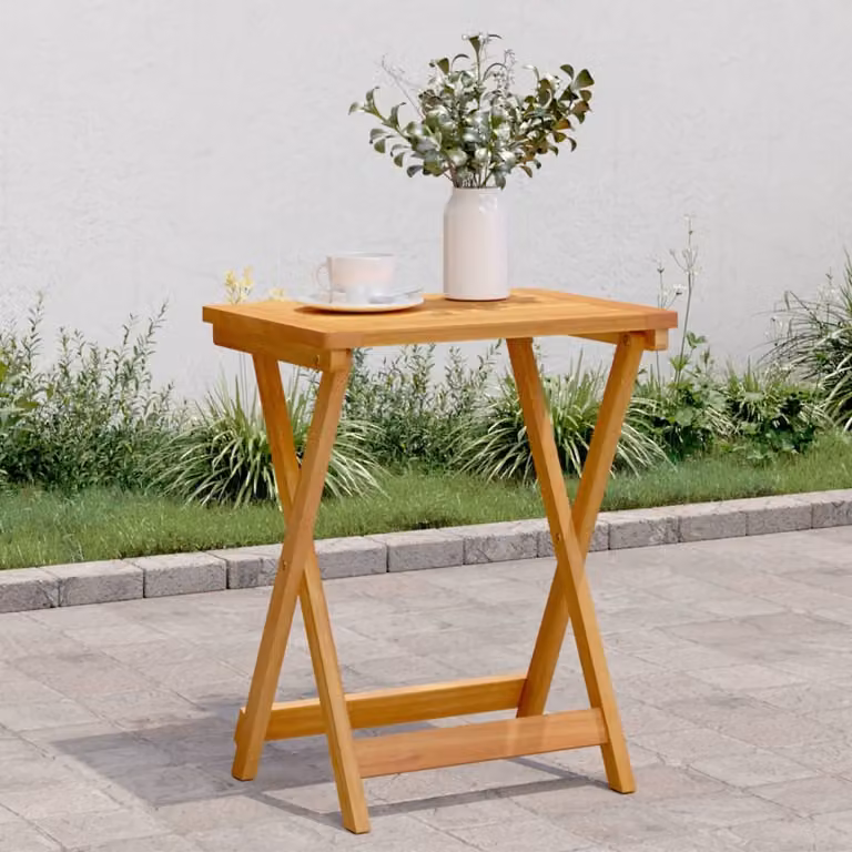 Maison Exclusive - Tavolo da giardino pieghevole 50x36x60 cm in legno massello di acacia