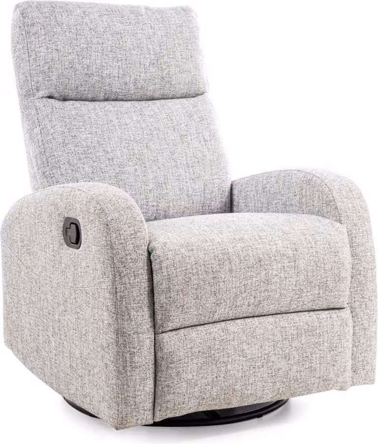 Poltrona reclinabile JASPER - grigio chiaro 1