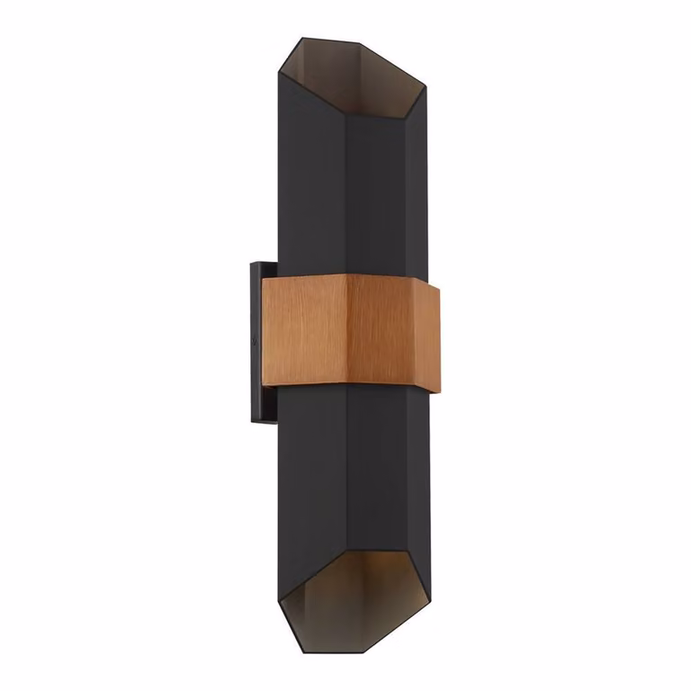 Applique da esterno con LED integrato da 9,5 W Chasm Quoizel