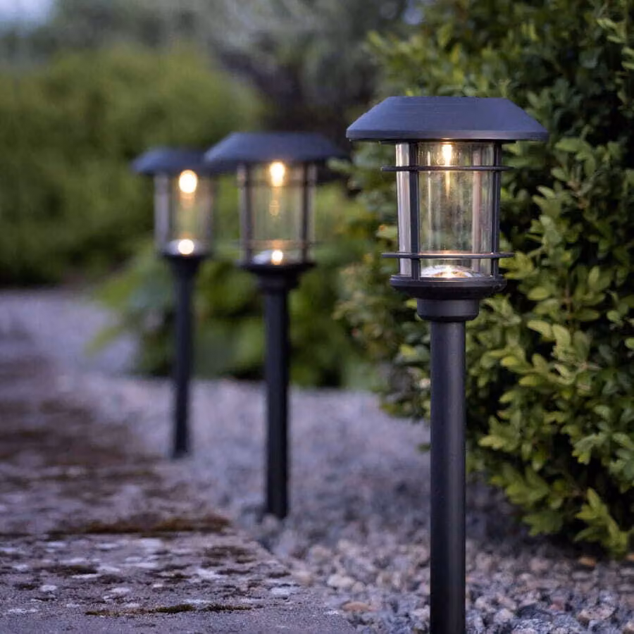 Luce solare a LED "Fride", 3 pezzi