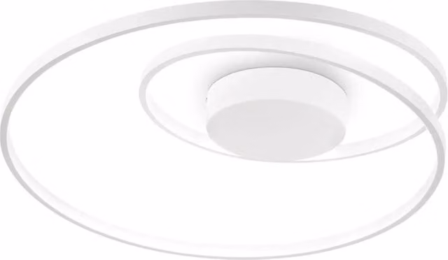 Plafoniera LED Ideal Lux Collezione OZ, Luce Calda 3000K, Bianca, Dimmerabile