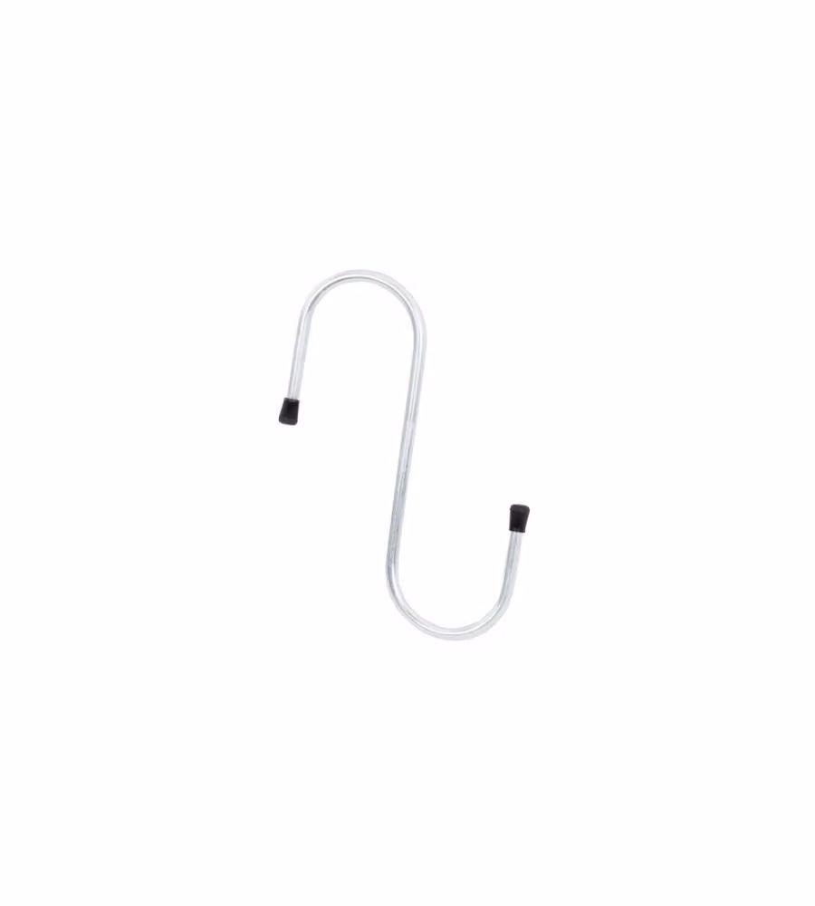 Gancio a "S" piccolo zincato 165 x 63 x 65 mm.