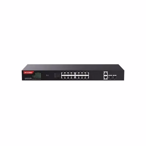 Switch IP-COM G1120P-16-250W Cloud Managed con 18 porte Gigabit Base-T, 2 porte SFP e PoE Budget Totale 230W, Nero – 2