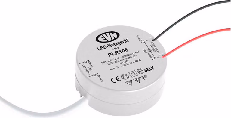 EVN Lichttechnik Alimentatore LED 350mA 1-9W PLR 108