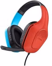 Cuffie gaming Trust GXT Zirox Blue e Red 25423