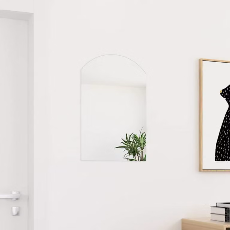 Specchio rettangolare minimalista da parete vidaXL in vetro, L: 60 cm, H: 40 cm