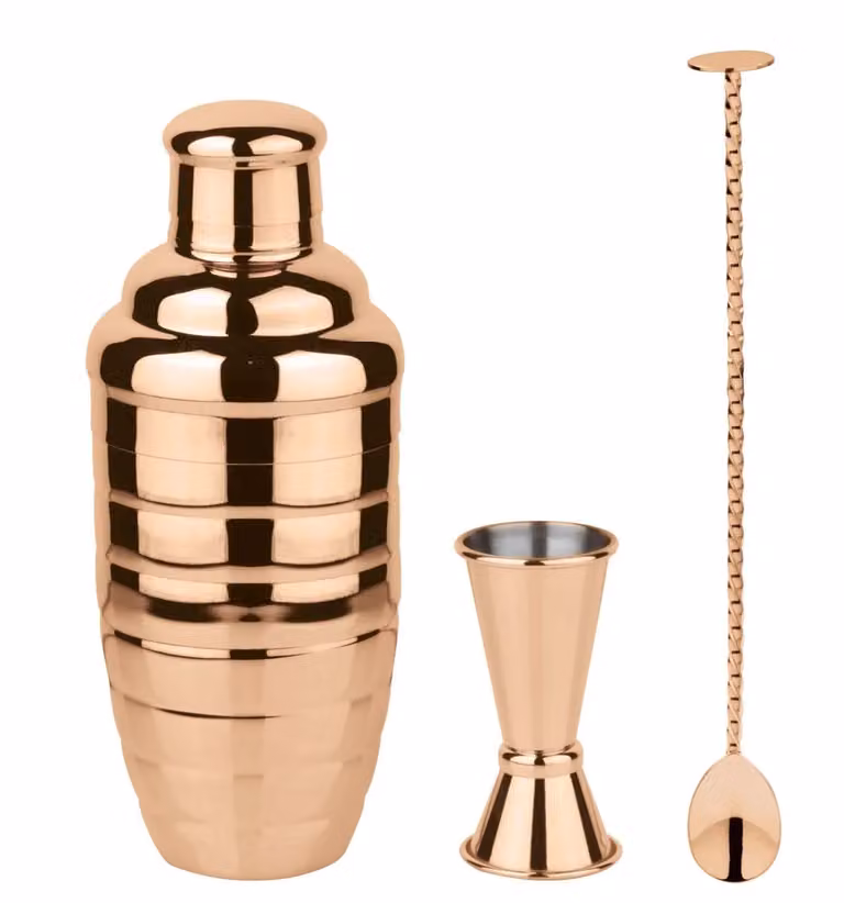 Set Mixology per barman Starter rame Paderno, 3 pezzi