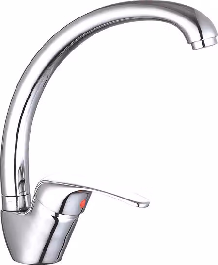 Miscelatore da cucina Miscelatore cromato Rubinetto per lavello da cucina Rubinetto per acqua