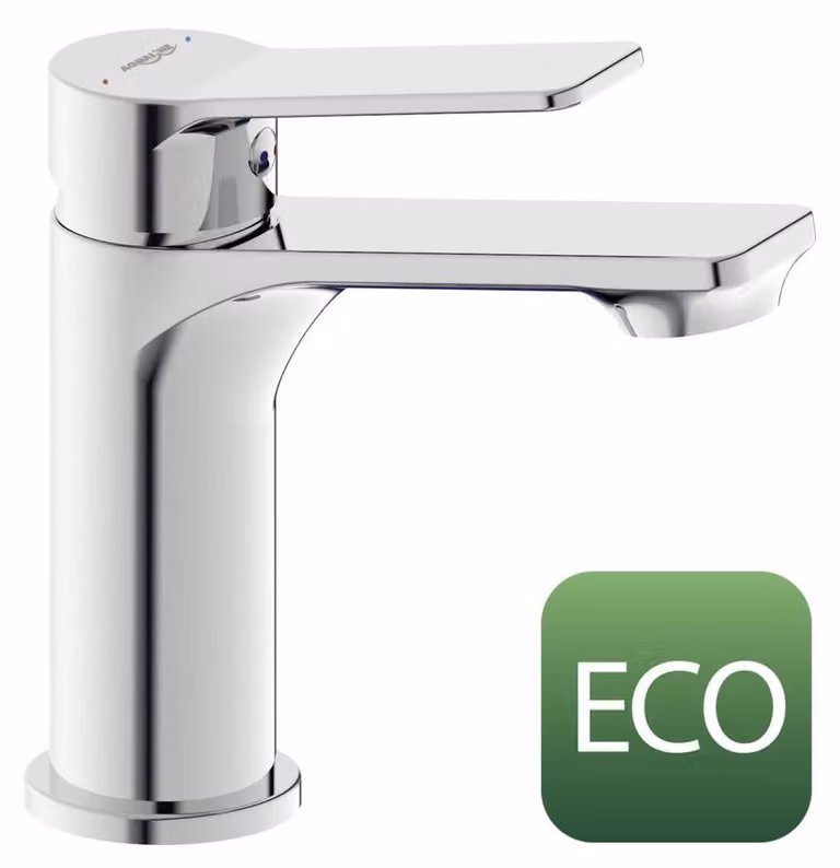 SINTRA ECO 6 l/min, miscelatore per lavabo, cromo