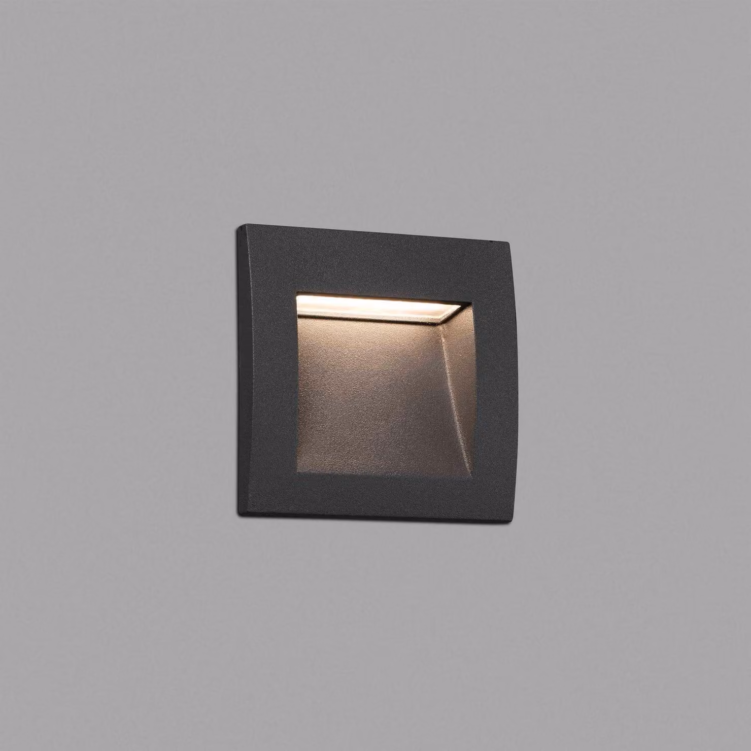 Lampada da parete per esterni a LED SEDNA-1 3000K IP65 grigio scuro