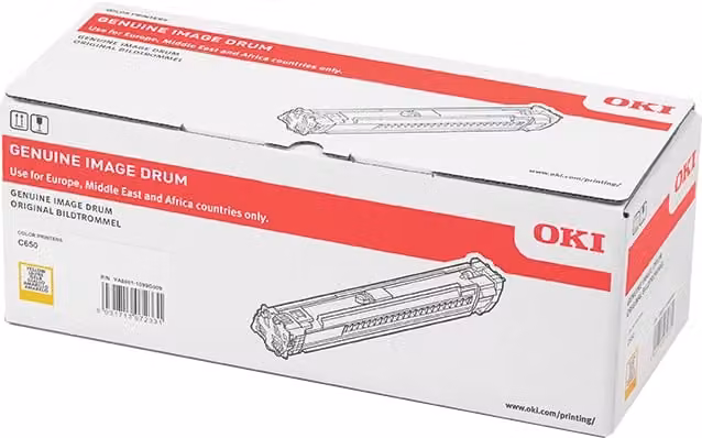ORIGINAL OKI Tamburo giallo 09006134 C650 ~50000 Seiten