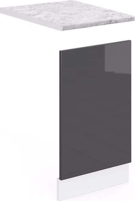 Pannello frontale Vicco R-Line Antracite lucido 45 cm , PL Marmo, Model 31373