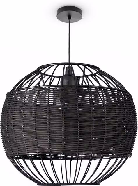 Lampada a sospensione Riha nero