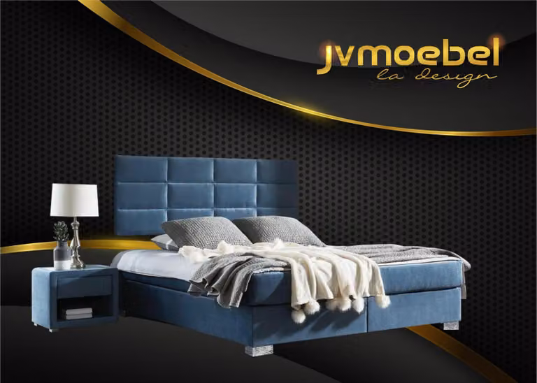 Bett Textil Schlafzimmer Design Möbel Moderne Luxus Betten Bettgestell Stoff