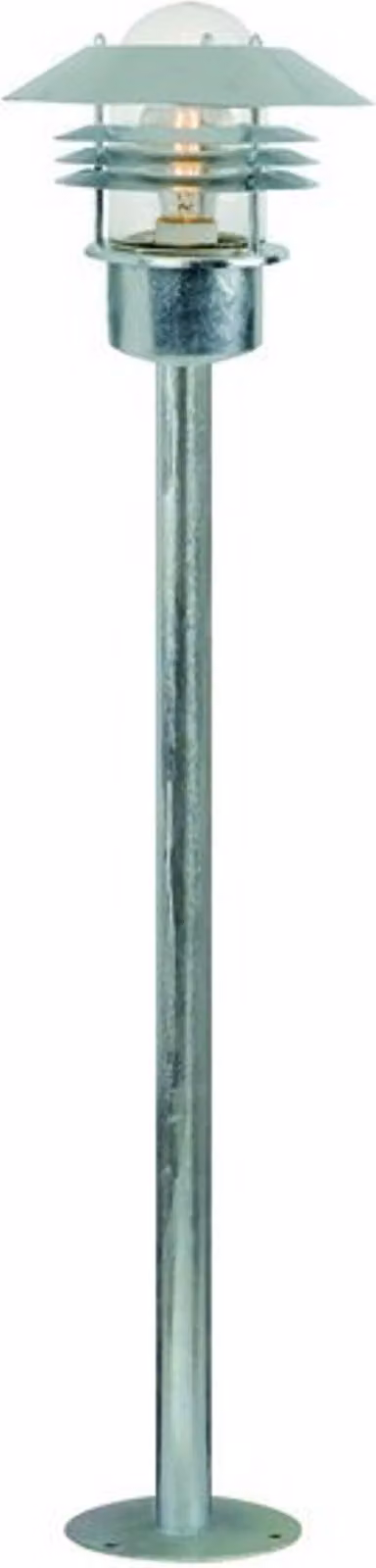 Nordlux lampada da terra Vejers, zincata