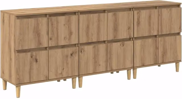 Credenza | Sideboards 3 pcs Rovere artigianale 60 x 35 x 70 cm