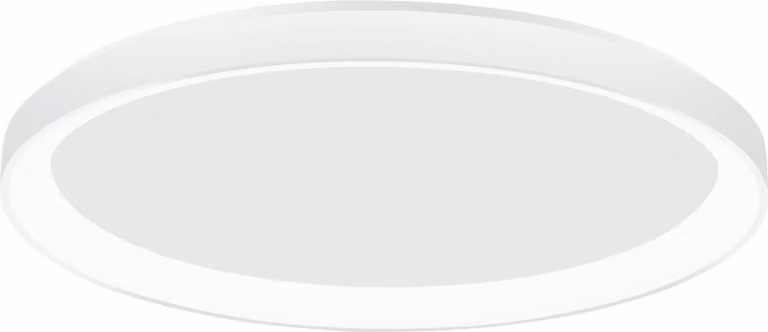 Nova Luce apparecchio da soffitto LED dimmerabile Pertino, Variante: bianco, Ø 480 mm, 40 W LED, 3000 K, 2554 lm