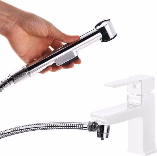 M22020 Bidet con doccetta in cromo - con supporto e tubo flessibile inclusi