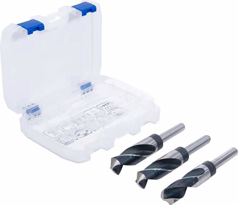 Set di punte BGS HSS 22 - 24 - 25 mm 3 pezzi - 8986