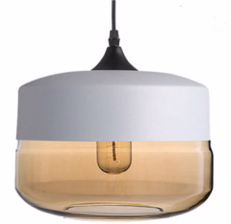 Orebro 3 White - lampada a sospensione moderna bianca