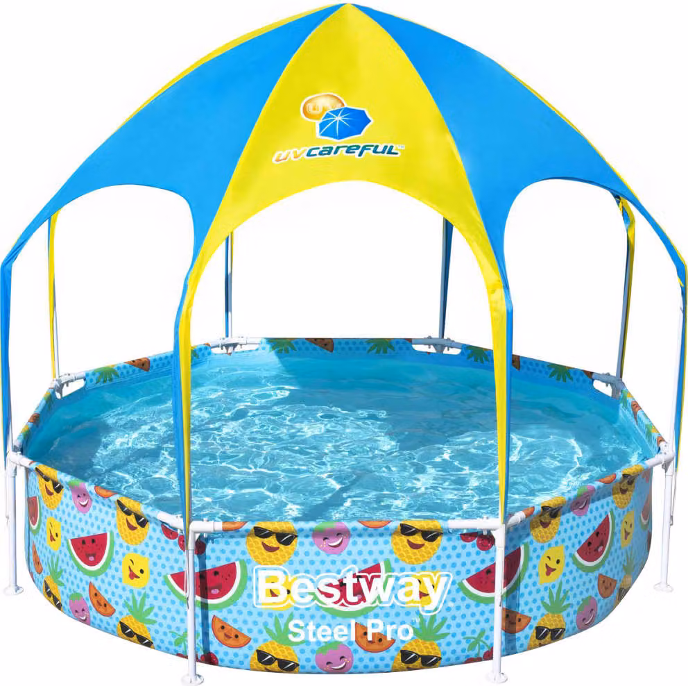 Bestway Piscia Fuoriterra per Bambini Steel Pro UV Careful 244x51 cm