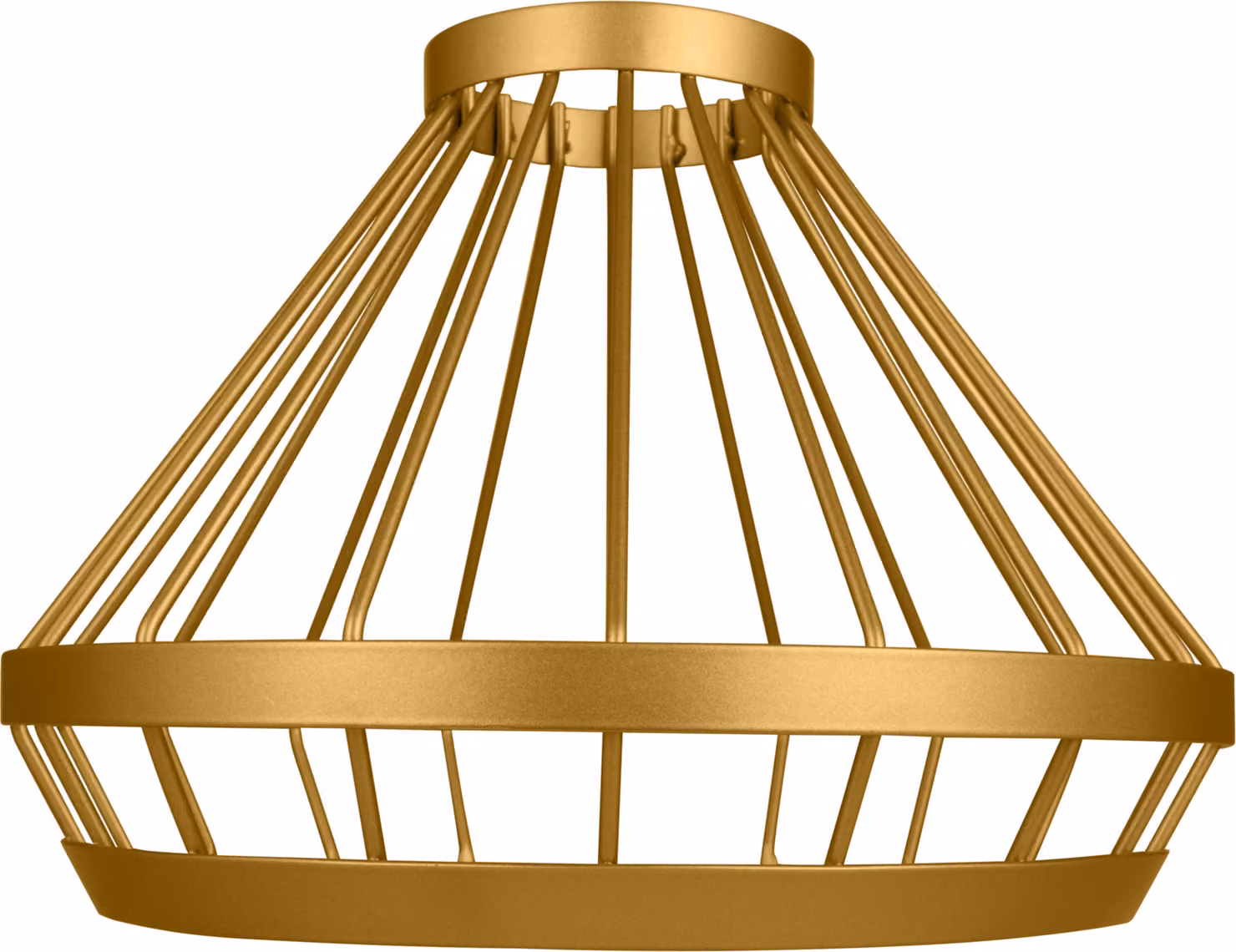 Paralume Osram Vintage 1906 Cage Gold Ø 24 cm