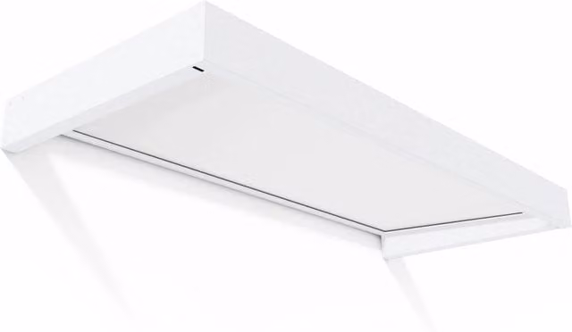 Palram Canopia Sophia Pensilina da Esterno Moderna in Alluminio e Policarbonato Bianco Opale L: 215 cm, P: 95 cm – 1