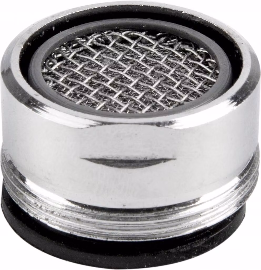 Aeratore Per Lavabo Con Guarnizione Cromata
