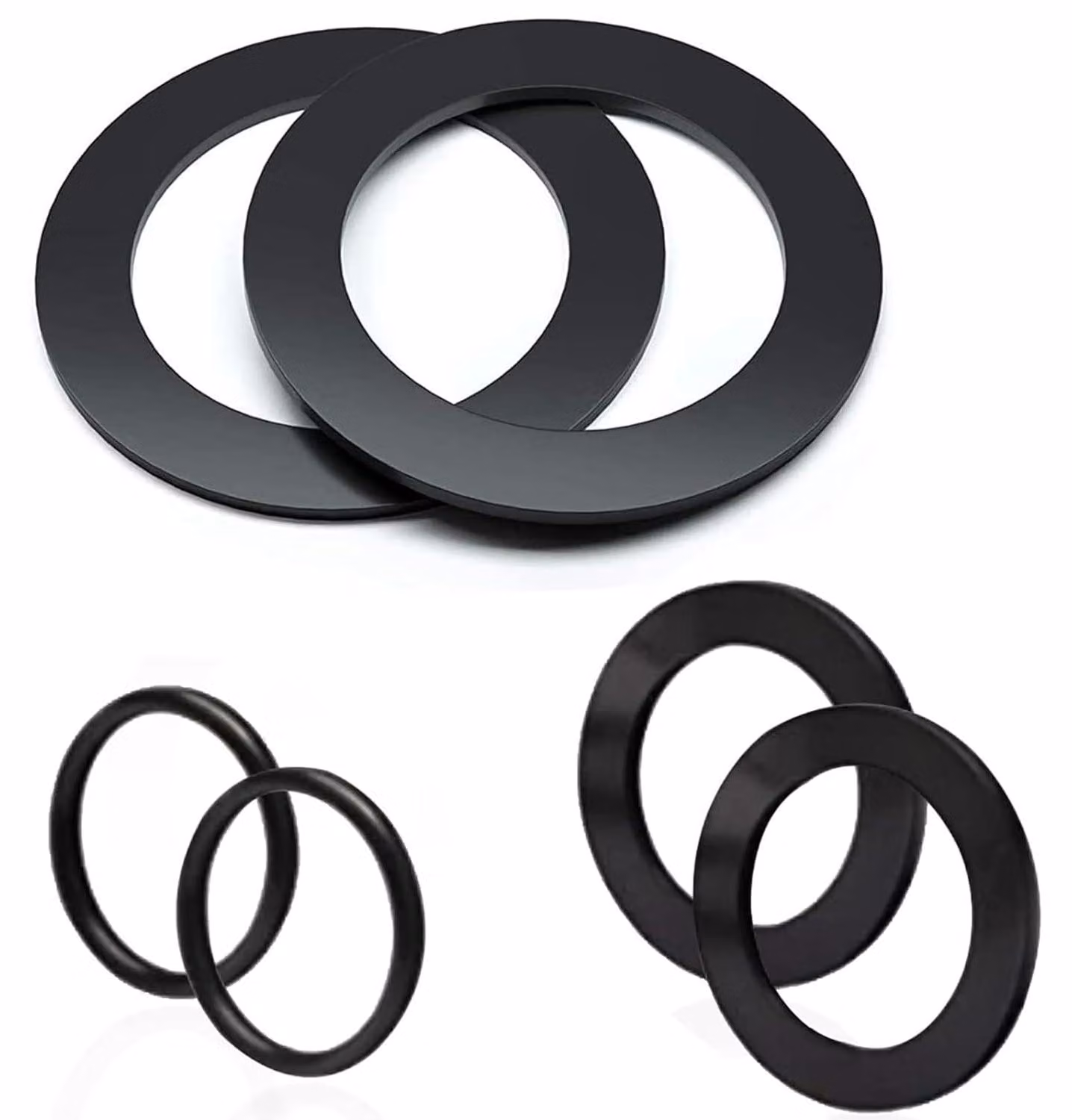 Kit di guarnizioni in silicone, 6 pezzi, per sistemi di filtrazione a sabbia, compatibile con piscine Intex e Bestway