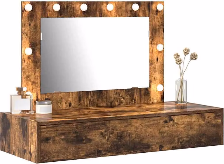Tavolo da Trucco Marrone 100 x 40 x 70 cm Legno multistrato