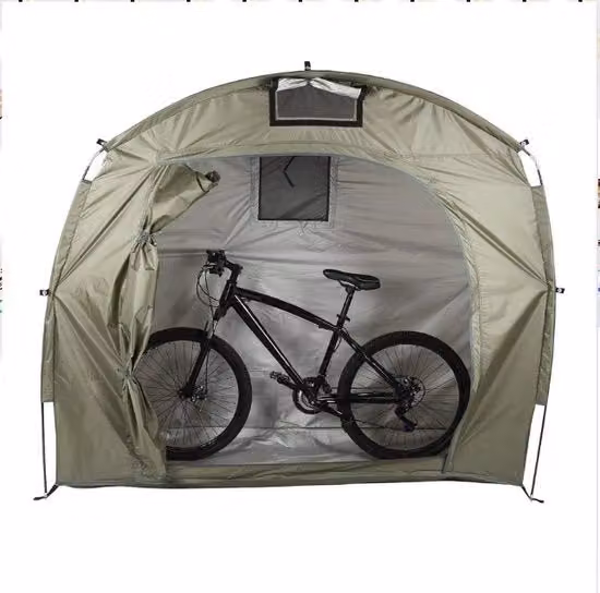Tenda per bicicletta - Tenda per attrezzi da giardino - Impermeabile e ad alta respirazione - Tenda di stoccaggio per attrezzi da giardino