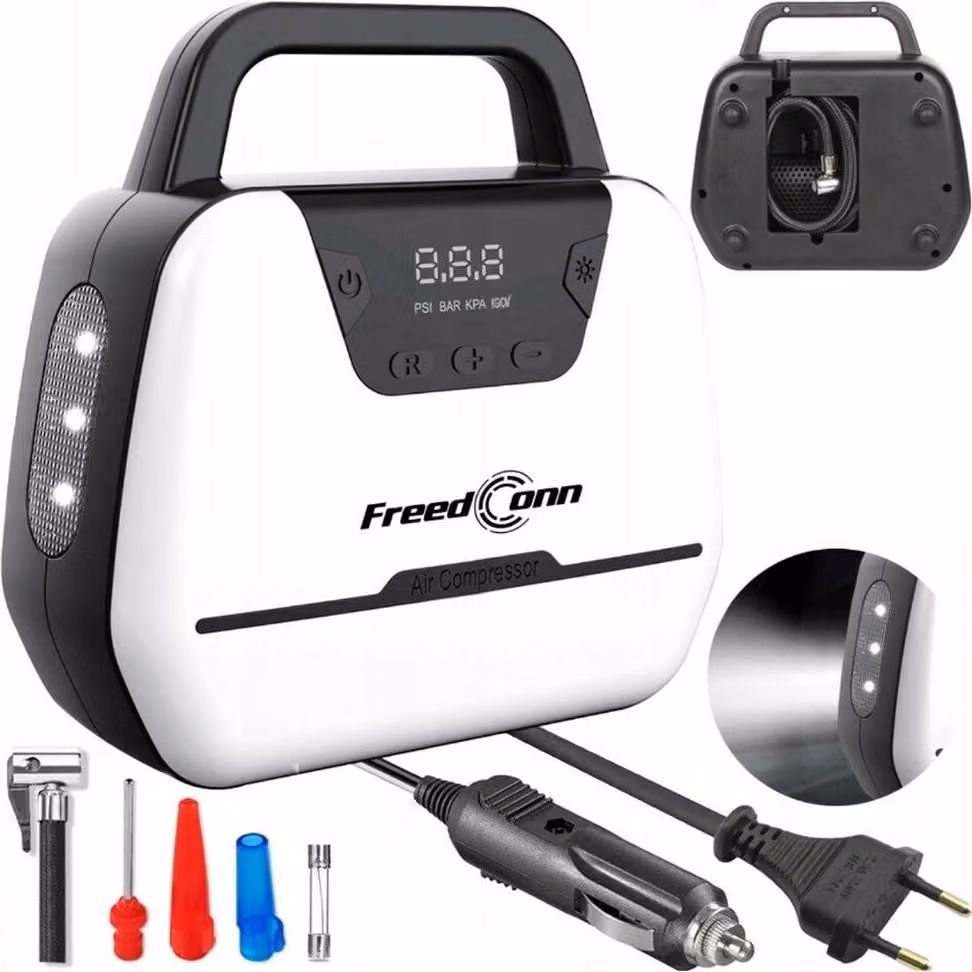 Compressore autoadescante FreedConn ATJ1866 12V/230V LED LCD