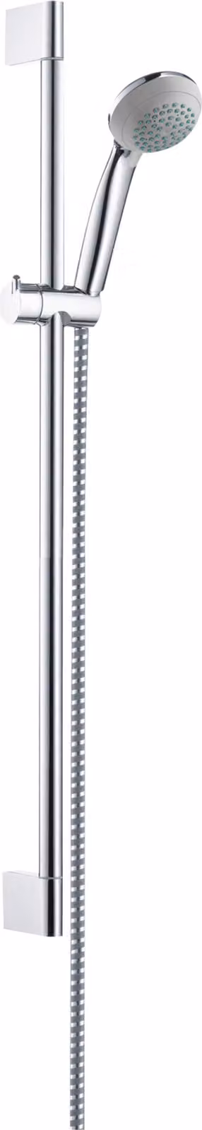hansgrohe Crometta 85 set de douche Mono Green avec barre de douche 65 cm, chromé, 27652000, 27652000