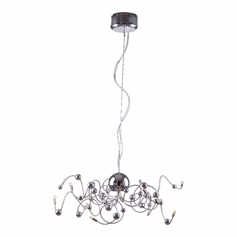ARTEMIS lampada a sospensione 10xG4/12V/20W, cromo L: 760, H: 1260, dimmerabile