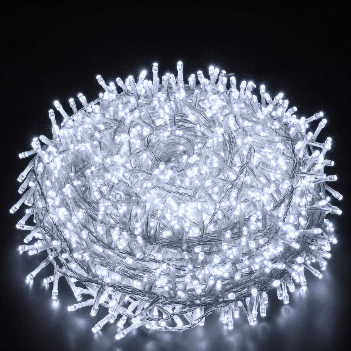 30 metri, 300 LED, 8 modalità di illuminazione, catena luminosa LED, decorazioni natalizie, luci per interni, Natale, Halloween, feste, giardino, decorazioni, colore bianco