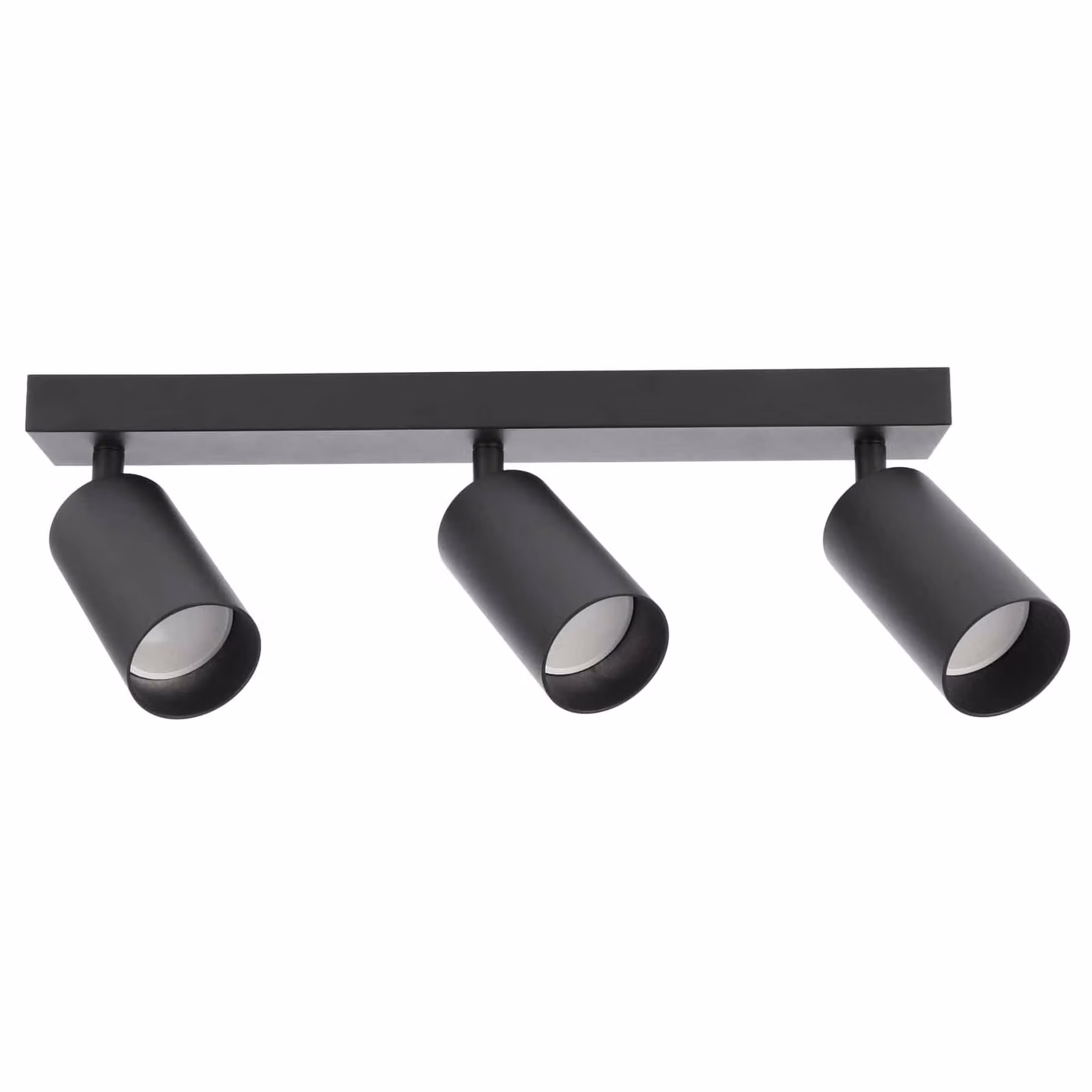 Faretto a soffitto MALGA 3 nero 3 luci 3x GU10 EDO777349 EDO