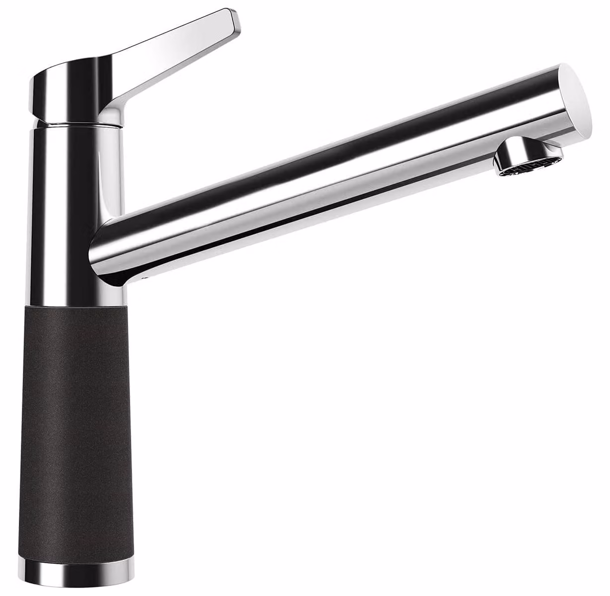 Rubinetto SCHOCK SC-510 in versione ONYX con bocca fissa / CRISTALITE® Basic Line / rubinetto monocomando