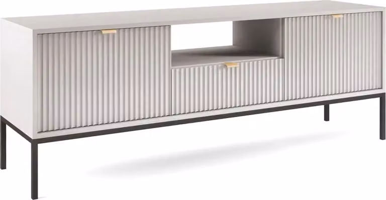 Tavolino per TV MISHEEL - grigio