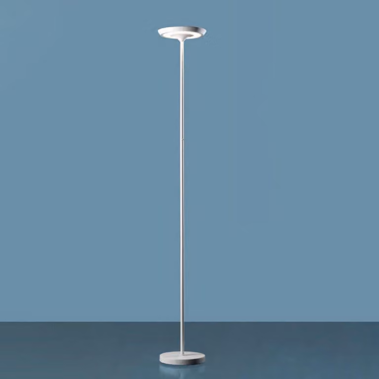 Piantana Moderna Ella Metallo Bianco Led 25W