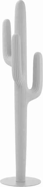 Appendiabiti da esterno Qeeboo Saguaro in polietilene design moderno disponibile in beige o bianco