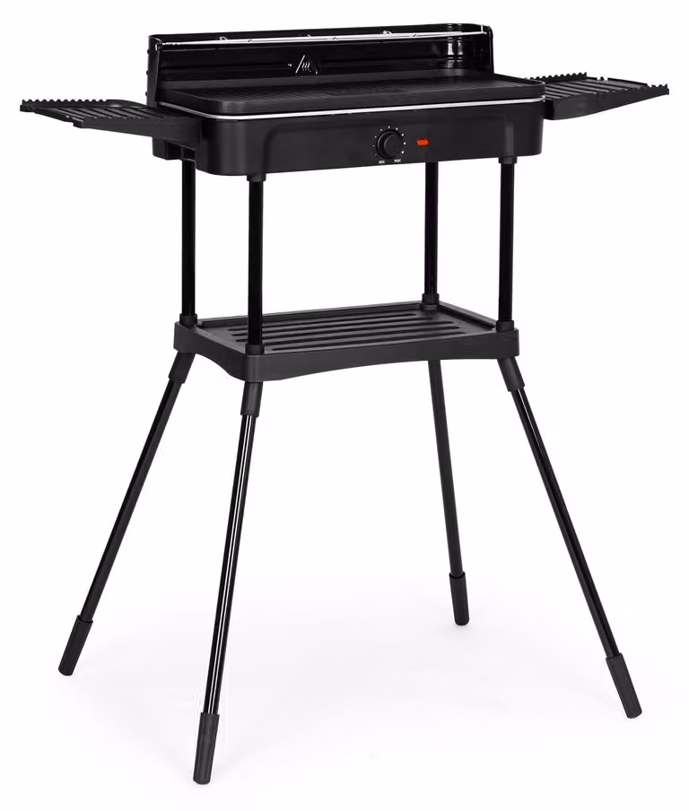 Griglia elettrica 3-in-1 da tavolo, con piastra grill, raccoglitore di grassi e termostato, marca MultiGarden