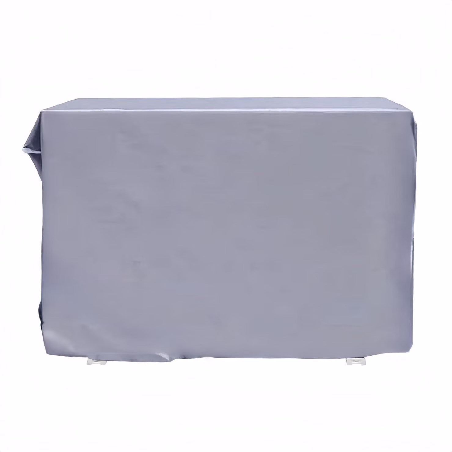 Copertura per condizionatore esterno, colore grigio, dimensioni 96x40x70 cm. Impermeabile, protegge dai raggi solari, dalla polvere e dalla neve