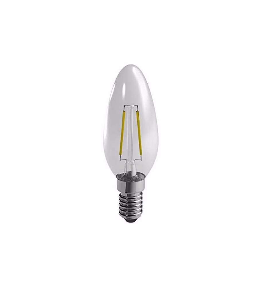 Lampada Led Filo Oliva  E14 W 4,0 2700K   Duracell