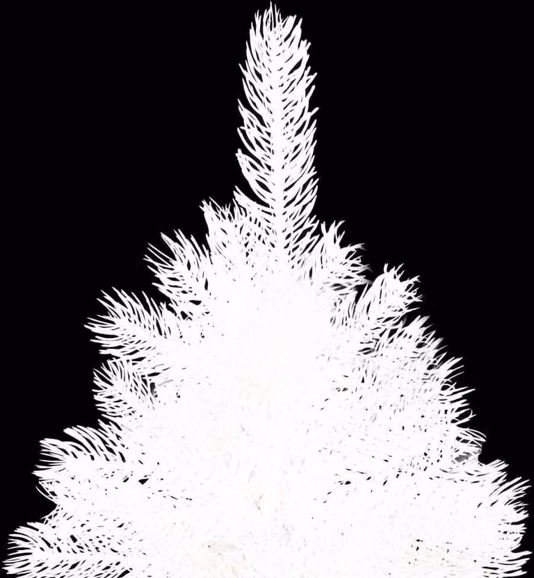 Maison Exclusive - Albero di Natale artificiale con aghi realistici, bianco, 240 cm