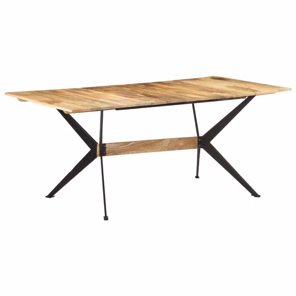 Maison Exclusive - Tavolo da pranzo 180x90x76 cm, legno massello di mango