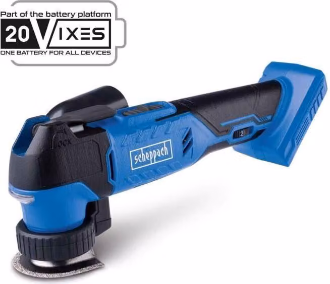 C-MT40-X Cordless Multi-Tool - for sawing. cutting. scraping. sanding - SCHEPPACH 20V IXES - without battery or charger