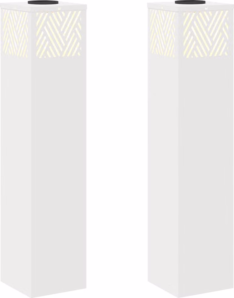 Faro LED solare per sentieri 2 pcs Bianco