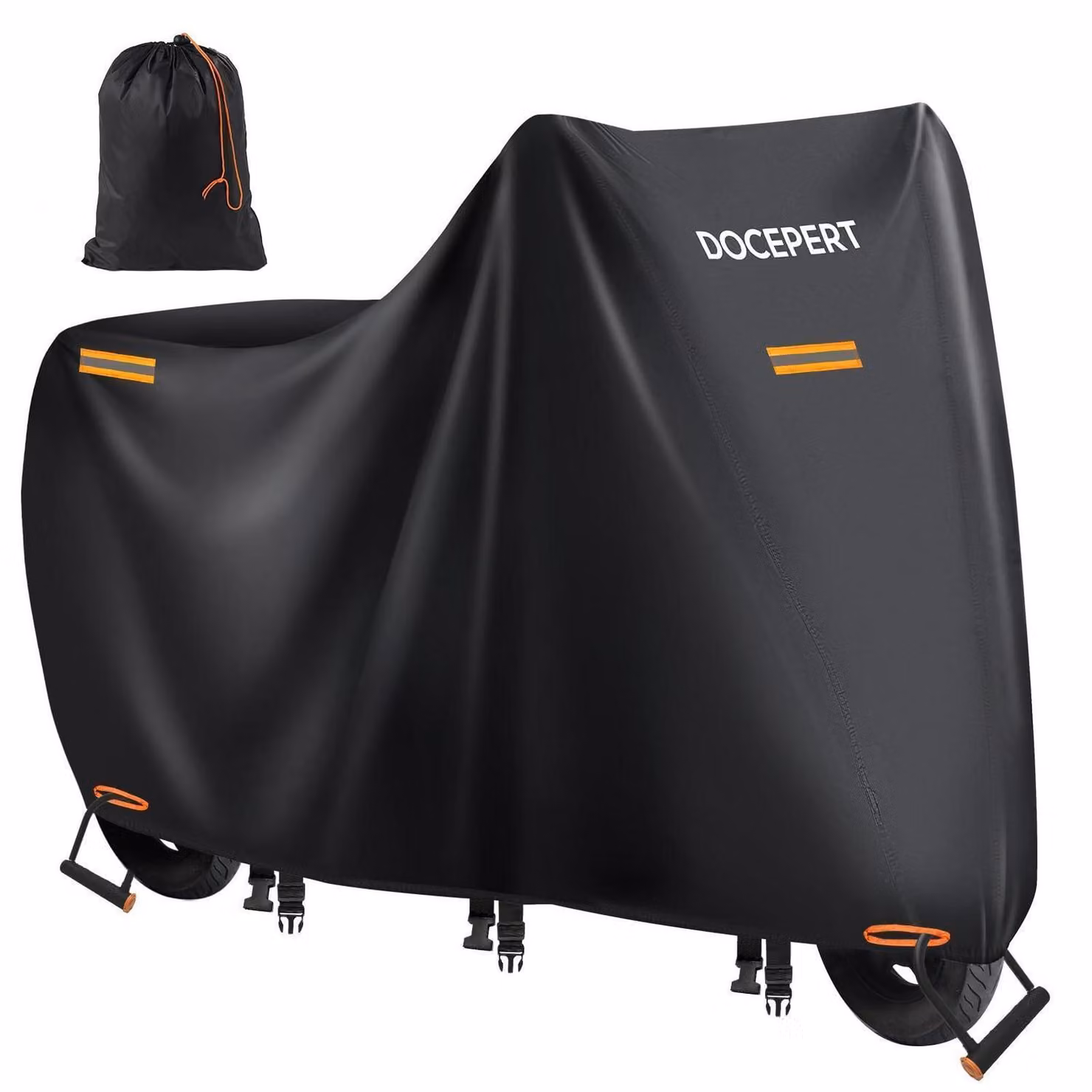 Copertura impermeabile per moto, realizzata in tessuto Oxford 420D, adatta per uso esterno. Dimensioni: 200x86x101 cm