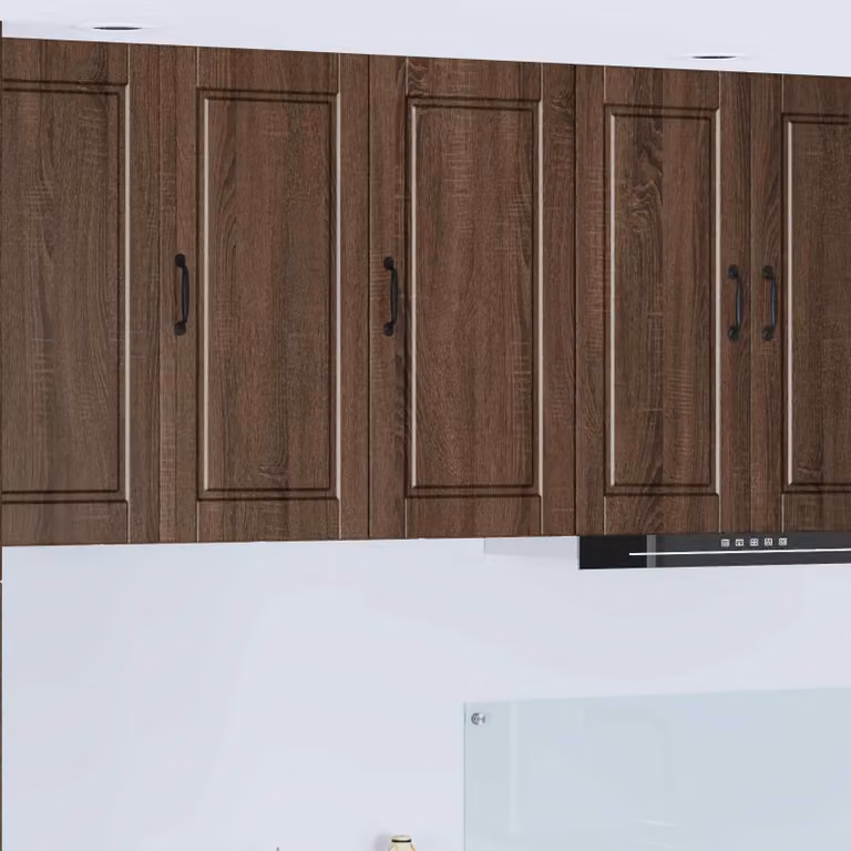 vidaXL Armadietto a muro PORTO in Rovere Marrone, L 40 cm x P 31 cm x H 80 cm
