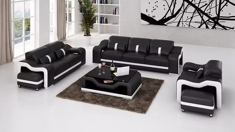 Sofagarnitur 3+2+2 Sitzer Couch Designer Sofa Polster